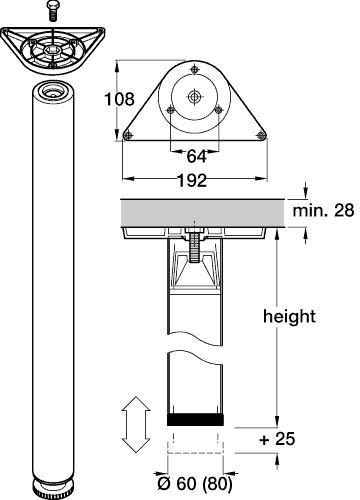 A module with the start of the pit lane